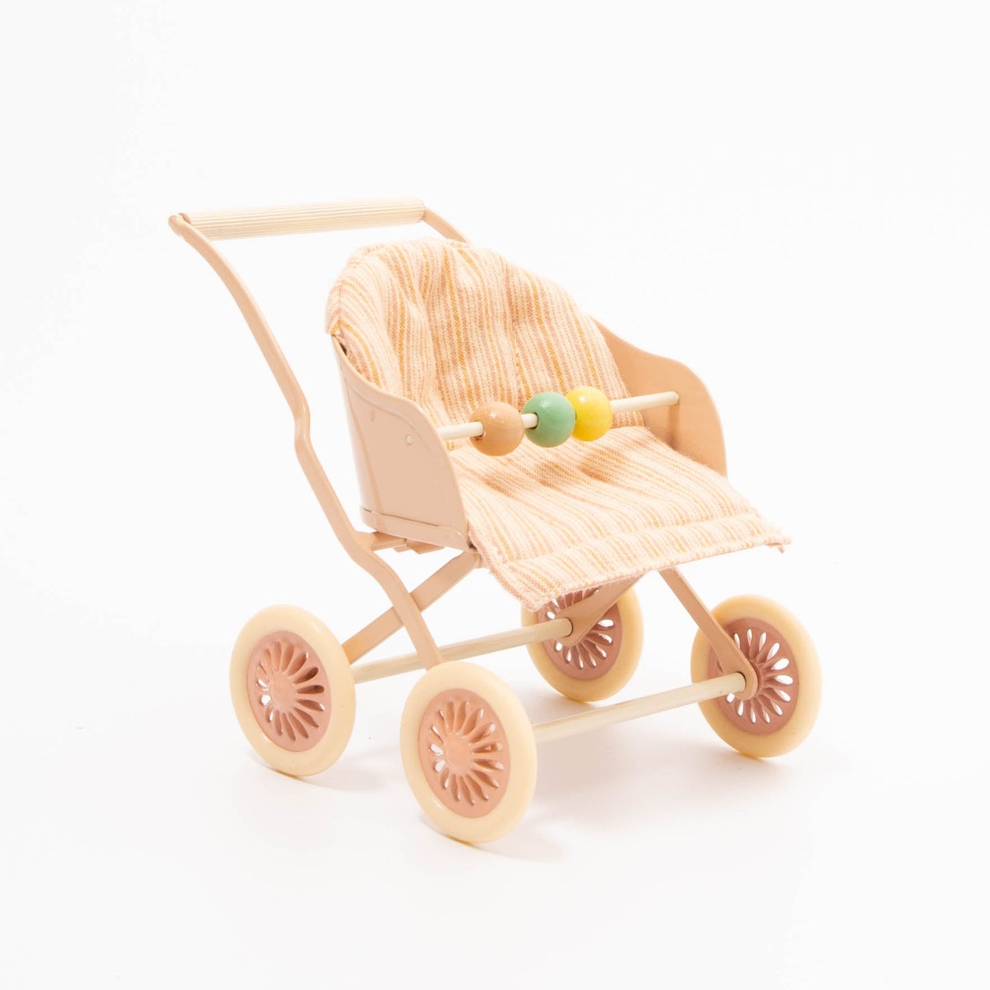 Maileg Stroller Baby Mice | Rose