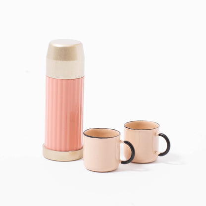Maileg Thermos & Cups | Soft Coral
