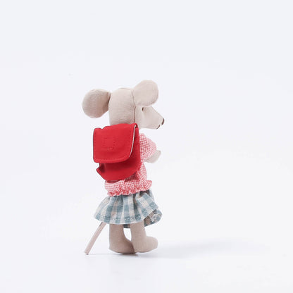 Maileg Tricycle Mouse Big Sister | Red