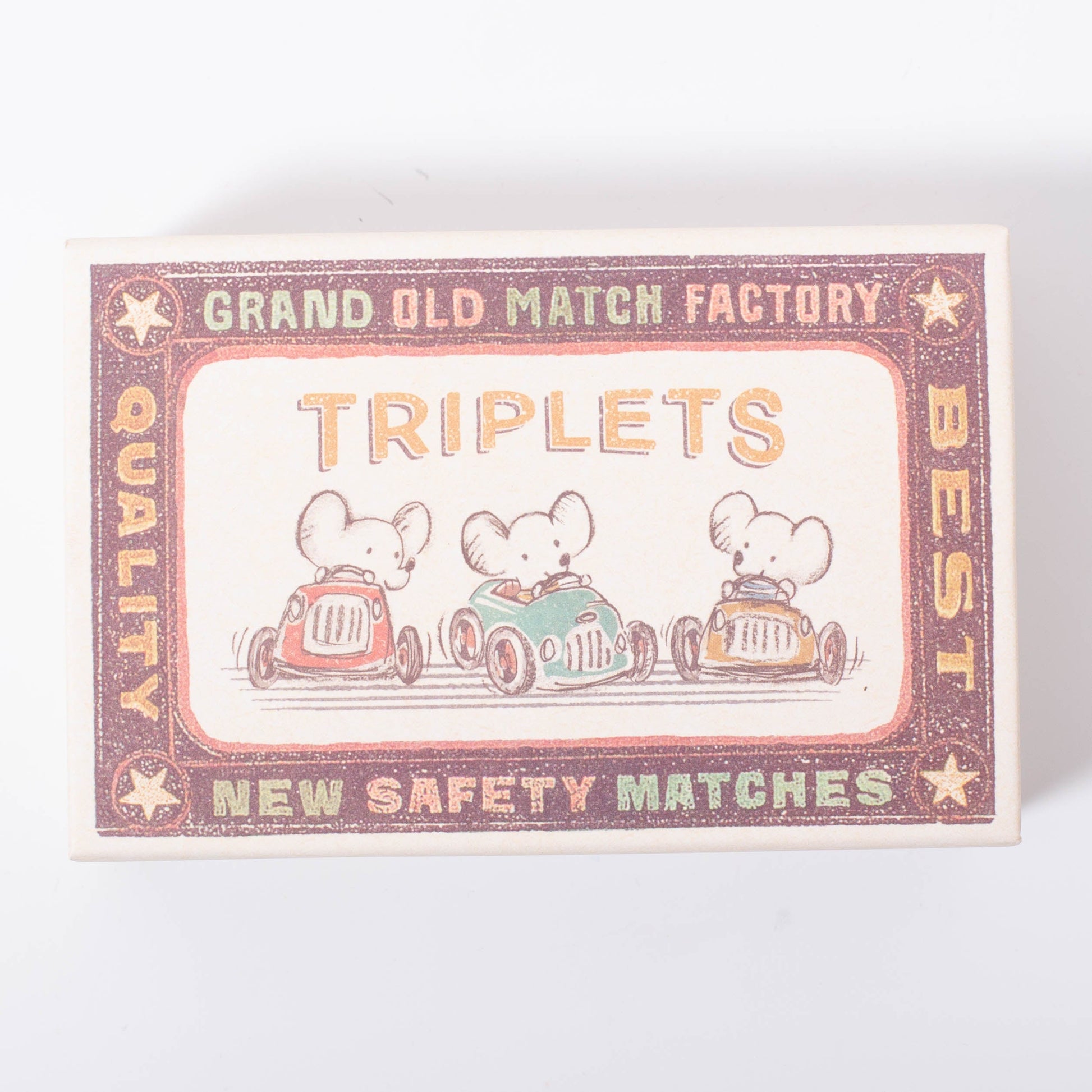Maileg Triplets | Baby Mice In Matchbox