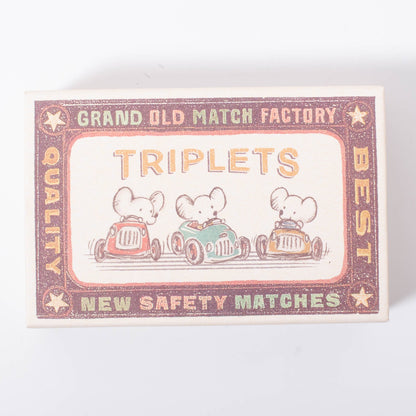 Maileg Triplets | Baby Mice In Matchbox