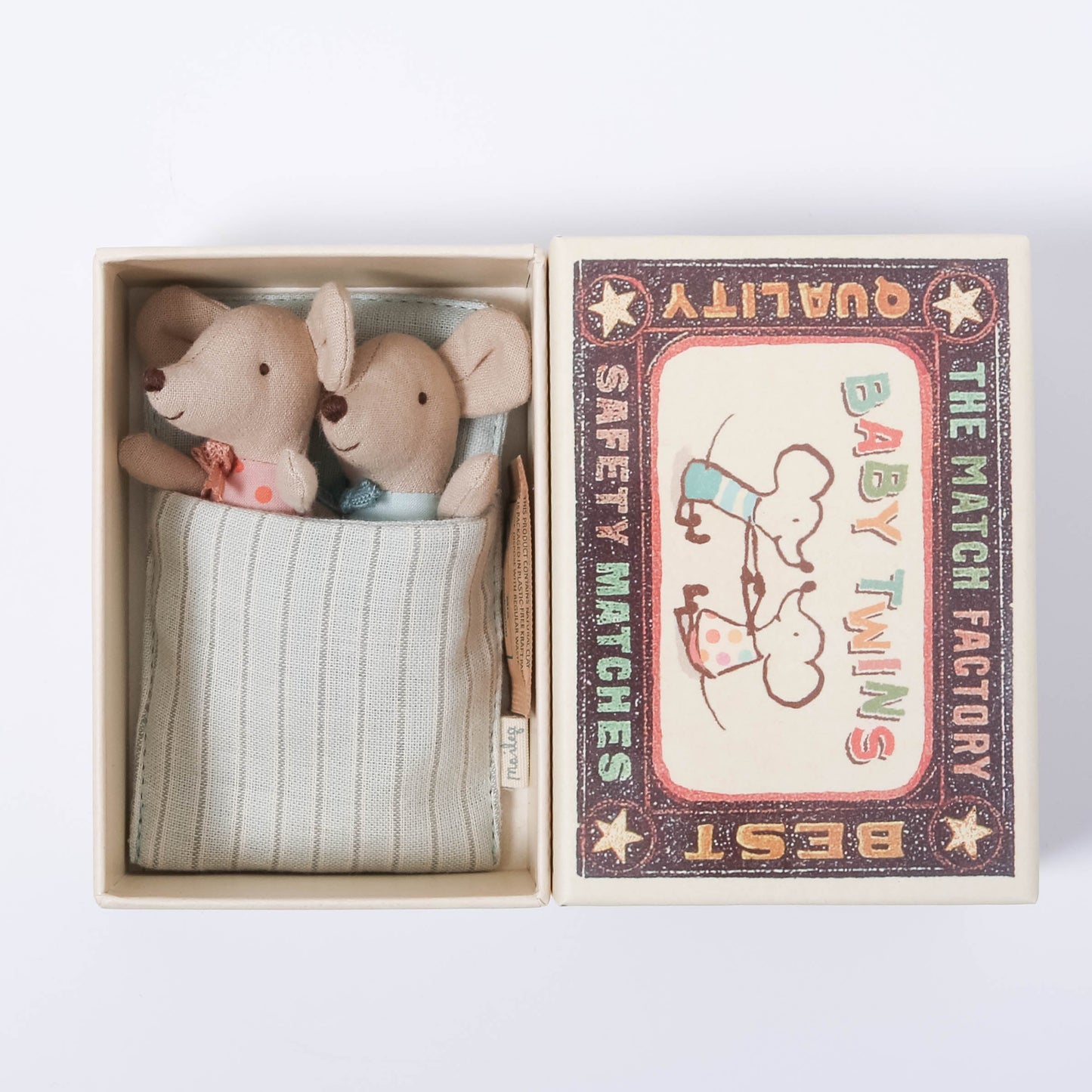 Maileg Baby Mice | Twins In A Box