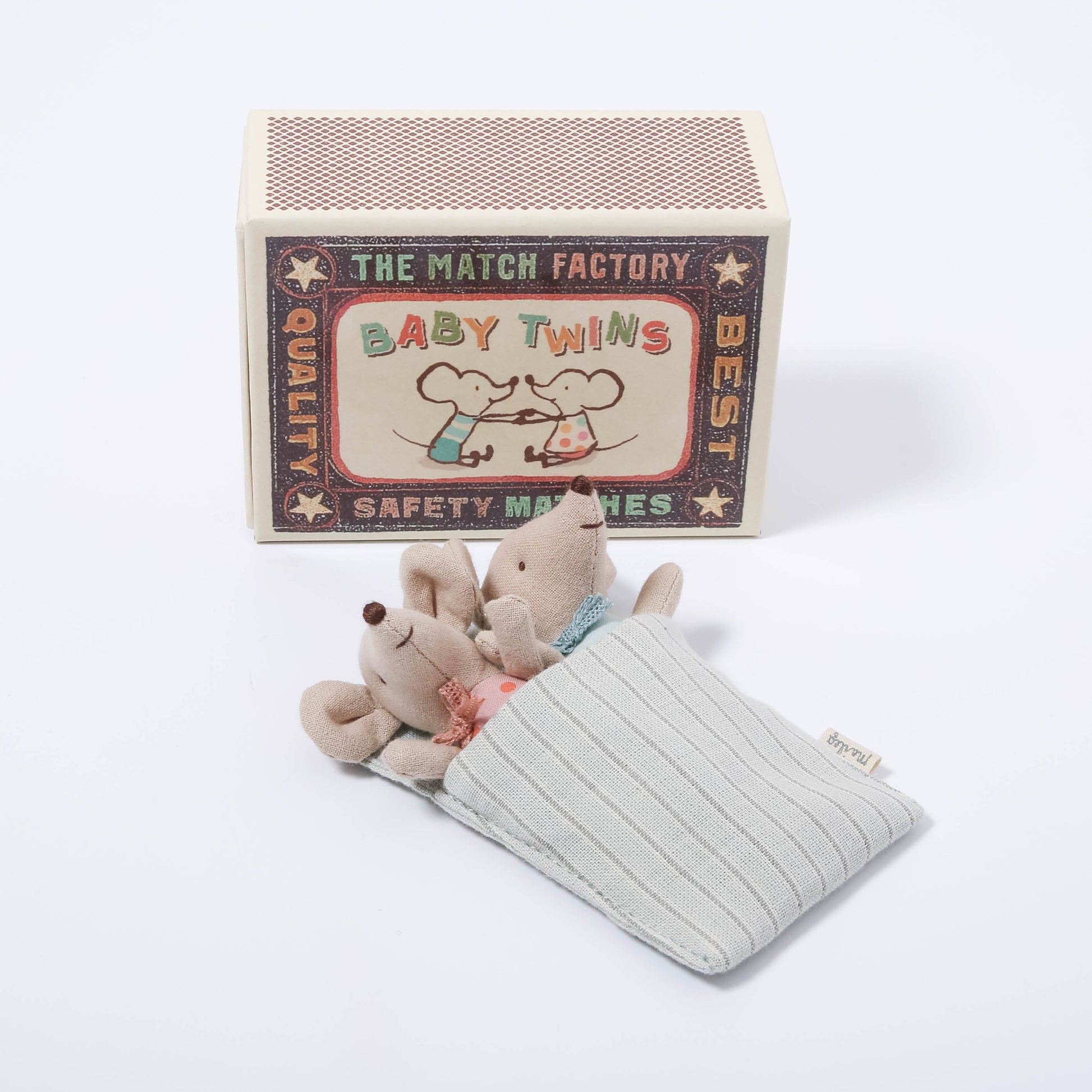 Maileg Baby Mice | Twins In A Box