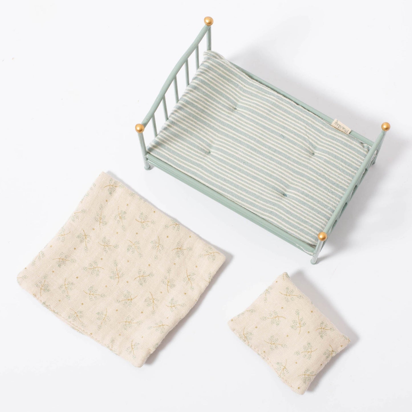 Maileg Vintage Bed Mouse | Mint