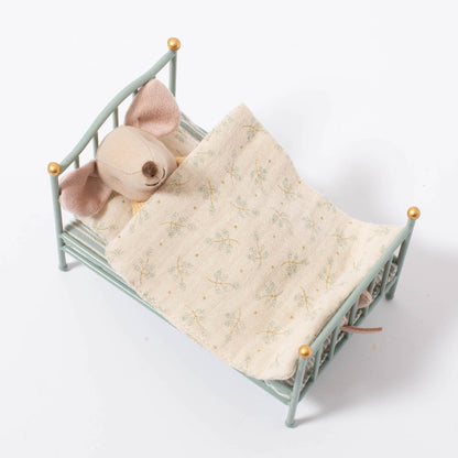 Maileg Vintage Bed Mouse | Mint