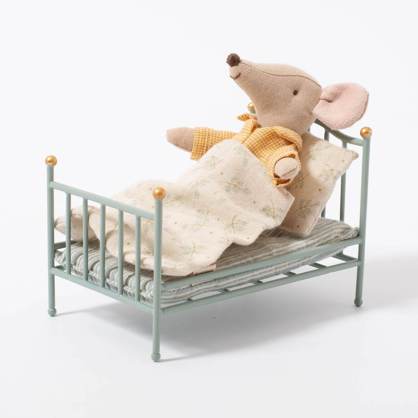 Maileg Vintage Bed Mouse | Mint